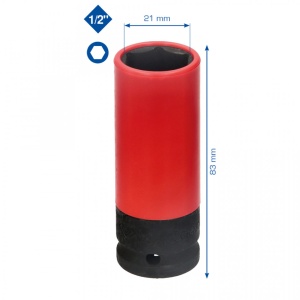 Tubulara De Impact Ptr Jante Din Aluminiu Sw21 Mm-Brilliant Tools - Bt691008