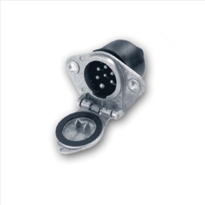 Wgn008 Priza 24V 7 Pini Aluminiu Tip N Borg-Hico