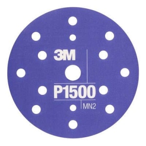 344233M Flexible Abrasive Hookit Disc P1500, Unitate Facturare Multiplu De 25 Buc-3M