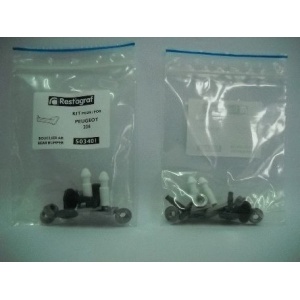 A503401 Sfnbb Set Agrafe Montaj Bara Spate Peugeot 206 Restagraf