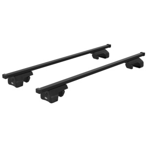 Bare transversale din otel CRUZ Lane Black pentru Ford Kuga 2008-2012 cu bare longitudinale