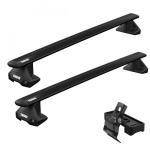 Bare transversale Thule WingBar Evo Clamp Black dedicate pentru Toyota Alphard 5-dr MPV 2023- cu plafon normal