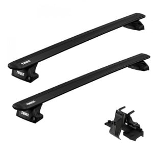 Bare transversale Thule WingBar Evo Flush Black dedicate pentru Hyundai i30 (PD) Wagon 2016+ cu bare longitudinale integrate