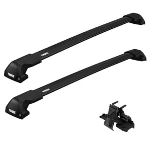 Bare transversale Thule WingBar Evo Flush Edge Black dedicate pentru BMW X5 (E70) 2010-2013 cu bare longitudinale integrate