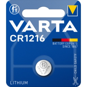 Baterie tip buton premium Varta Litiu CR1216 Blister 1 buc