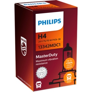 Bec Camion 24V H4 75/70W Master Duty Philips