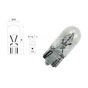 Bec Carpriss W5W 24V 5W L2,1x9,5d