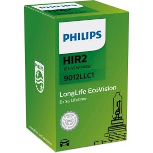 Bec Halogen Philips HIR 2 LongLife LongLife EcoVision 12V 55W PX22d