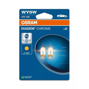 Bec Osram Diadem Chrome WY5W Set 2 buc