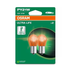 Bec Osram Ultra Life PY21W 12V 21W BAU15s
