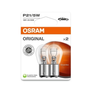 BLISTER 2 BECURI 12V 21/5W P21/5W ORIGINAL