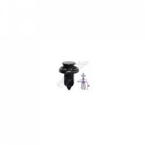 Clips Fixare Elemente Exterioare Pentru Honda 10X16.2Mm Negru Set 5 Buc