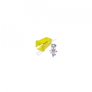 Clips Fixare Pentru Fiat - Galben Set 10 Buc