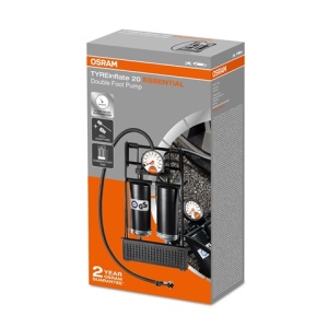 Compresor auto OSRAM TYREinflate 20 ESSENTIAL – Pompa portabilă 12 V pentru anvelope și obiecte gonflabile