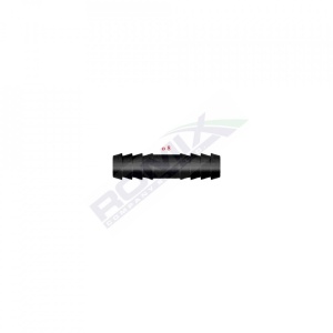 Conector liniar furtun conducte universal 8mm - negru set 5 buc