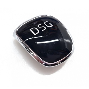 EMBLEMA DSG schimbător original OE Skoda (5E0713146A) crom/negru