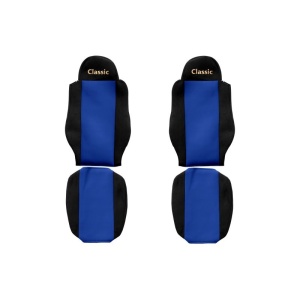 Huse Scaune Camioane MAN Seria CLASSIC Albastru Velours