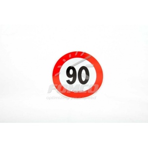 Indicator auto reflectorizant limitare viteză 90km