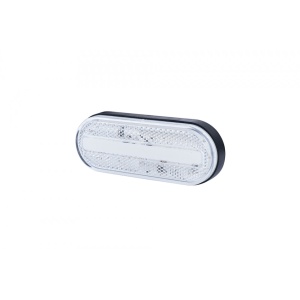 Lampă de poziție, Horpol, cu dispozitiv reflectorizant, 12/24V, albă
