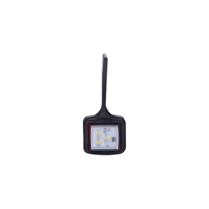 Lampă gabarit pătrată, Horpol, dreapta, 2 funcții, LED alb-roșu, alimentare 12/24V