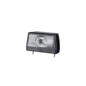 Lampă plăcuță de înmatriculare, Horpol, negru 12/24V