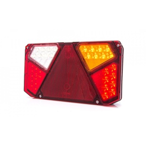 Lampă spate multifuncțională, WAS, LED dreapta, 5 funcții, 12/24V, W125DP