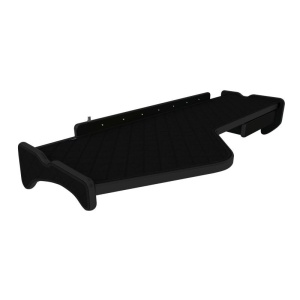 Masa bord, F-CORE, cu led si sertar, model lung, pentru RENAULT MAGNUM, 1996+, Negru