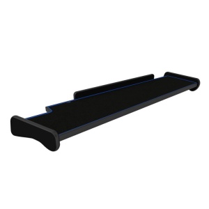 Masa bord, F-CORE, model lung, pentru MAN TGX, 2007+, Negru/ Albastru
