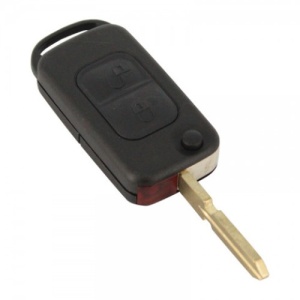 Mercedes-Benz - Carcasa cheie tip briceag 2 butoane, lama 2 piste