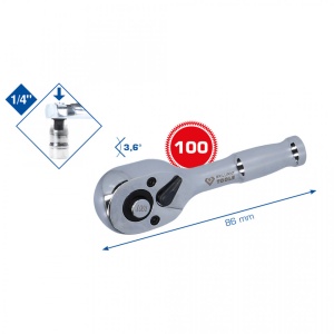 MINICLICHET 1/4 METAL - BRIILLIANT TOOLS - BT020999