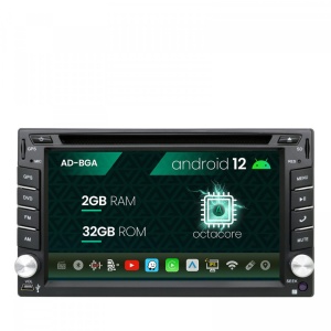 Navigatie All-in-one Universala, Android 12, A-Octacore , 2GB RAM , 32GB ROM cu DVD, 7 Inch - AD-BGA1002DAC
