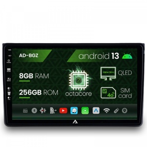 Navigatie Audi A4(B6,B7) , SEAT EXEO, Android 13, Z-Octacore , 8GB RAM , 256GB ROM, 9 Inch - AD-BGZ9008,AD-BGRKIT425