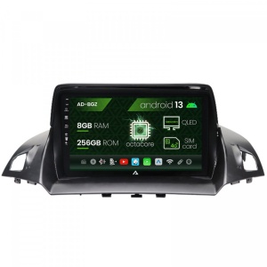Navigatie Ford Kuga , C-Max (2013-2018), Android 13, Z-Octacore , 8GB RAM , 256GB ROM, 9 Inch - AD-BGZ9008,AD-BGRKIT114