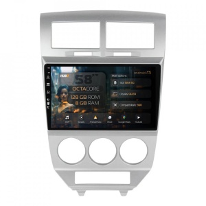 Navigatie HUB64 Dodge Caliber (2006-2010), 8GB RAM, Android 13, Octacore, Slot Sim 4G, DSP, GPS, Wi-FI, Carplay, Android Auto, USB, Bluetooth, Waze, Touchscreen, 10.1 Inch