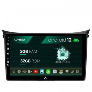 Navigatie Hyundai I30 (2012-2016), Android 12, A-Octacore , 2GB RAM , 32GB ROM, 9 Inch - AD-BGA9002,AD-BGRKIT217V2