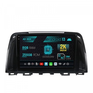 Navigatie Mazda 6 (2012-2017), Android 13, X-Octacore , 8GB RAM , 256GB ROM, 9.5 Inch - AD-BGX9008,AD-BGRKIT328v2