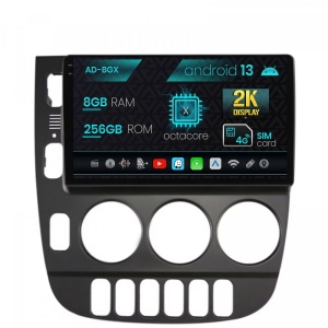 Navigatie Mercedes Benz ML W163 (1998-2005), Android 13, X-Octacore , 8GB RAM , 256GB ROM, 9.5 Inch - AD-BGX9008,AD-BGRKIT405V3