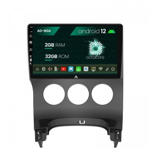 Navigatie Peugeot 3008,5008, Android 12, A-Octacore , 2GB RAM , 32GB ROM, 9 Inch - AD-BGA9002,AD-BGRKIT260