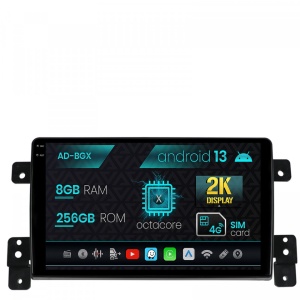 Navigatie Suzuki Grand Vitara (2005-2015), Android 13, X-Octacore , 8GB RAM , 256GB ROM, 9.5 Inch - AD-BGX9008,AD-BGRKIT314