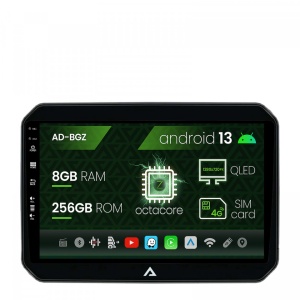 Navigatie Suzuki Ignis (2016,), Android 13, Z-Octacore , 8GB RAM , 256GB ROM, 9 Inch - AD-BGZ9008,AD-BGRKIT308