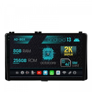 Navigatie Toyota Auris, Corolla (2016,), Android 13, X-Octacore , 8GB RAM , 256GB ROM, 9.5 Inch - AD-BGX9008,AD-BGRKIT089AV2