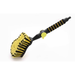 Perie auto pentru spalat din plastic si sistem conectare furtun cu reglaj debit, Mammoth