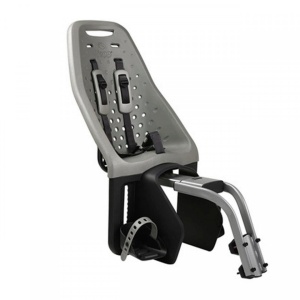 Scaun pentru copii - Thule Yepp Maxi Frame-mounted Silver, cu montare pe bicicleta in spate