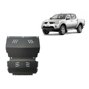 Scut motor metalic pentru și radiator Mitsubishi L 200 ( 2005 - 2015 )