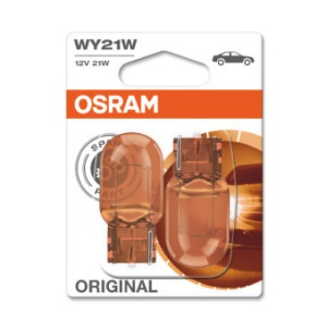 Set 2 Becuri 12V Wy21W Original Blister Osram