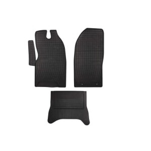 Set 3 covorase auto MAMMOOTH, Cauciuc, pentru IVECO DAILY LINE, DAILY TOURYS, DAILY VI 2016- DELIVERY VAN, Negru