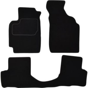 Set 3 covorase auto MAMMOOTH, Velur, pentru HONDA HR-V 1999+ OFF-ROAD/SUV, Negru