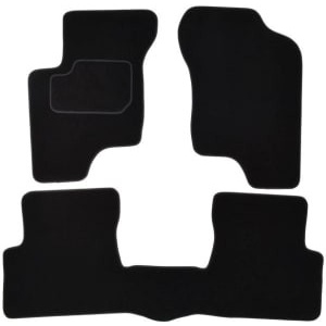 Set 3 covorase auto MAMMOOTH, Velur, pentru HYUNDAI GETZ 2002+ SALOON, Negru