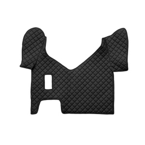 Set 3 covorase camion F-Core, Piele-ECO, pentru IVECO STRALIS, transmisie manuala, Negru - Img 3