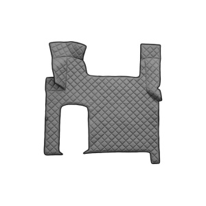 Set 3 covorase camion F-Core, Piele-ECO, pentru MAN TGX, transmisie automata, 2 sertare , Gri - Img 3
